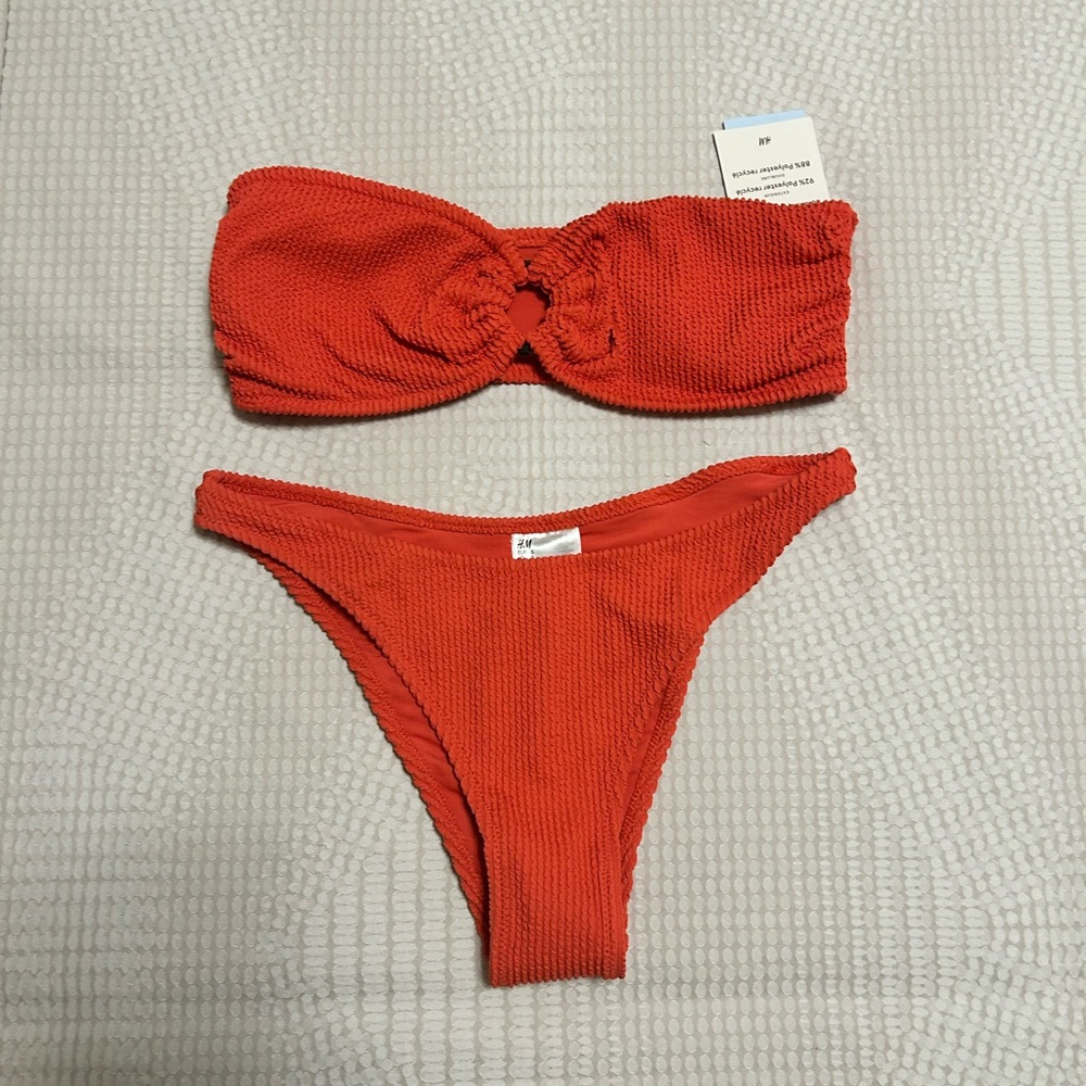 H&M Red Bikini Set NWT (Small)